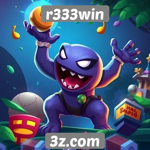 Variedade de jogos disponíveis no r333win